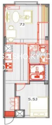 ハイコーポ経堂 202号室 間取り