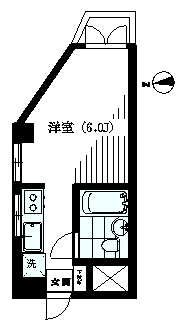 シトラス桜丘 305号室 間取り