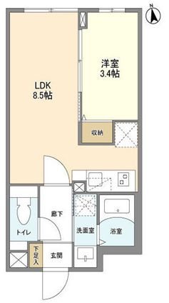 ウェルスクエア祖師ヶ谷大蔵 間取り図