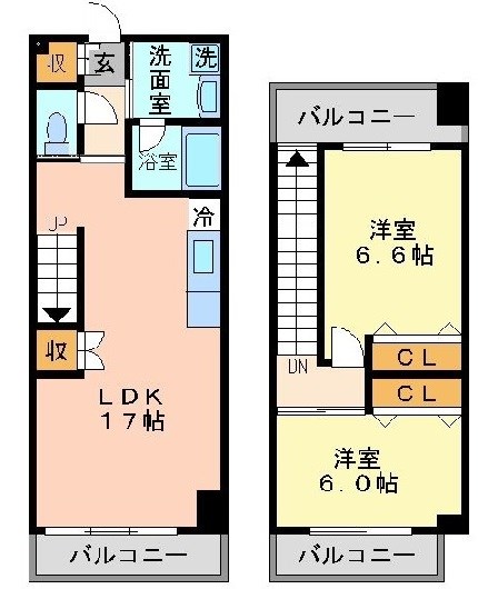 シャトレセリシエ 406号室 間取り
