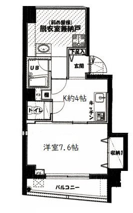 グレース桜丘 301号室 間取り