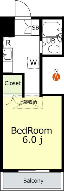 メゾン杉 312号室 間取り
