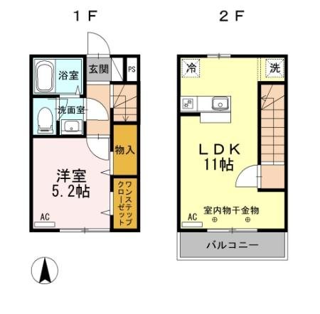 Casa Seijo　715 B号室 間取り