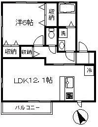 メゾンベール 間取り図