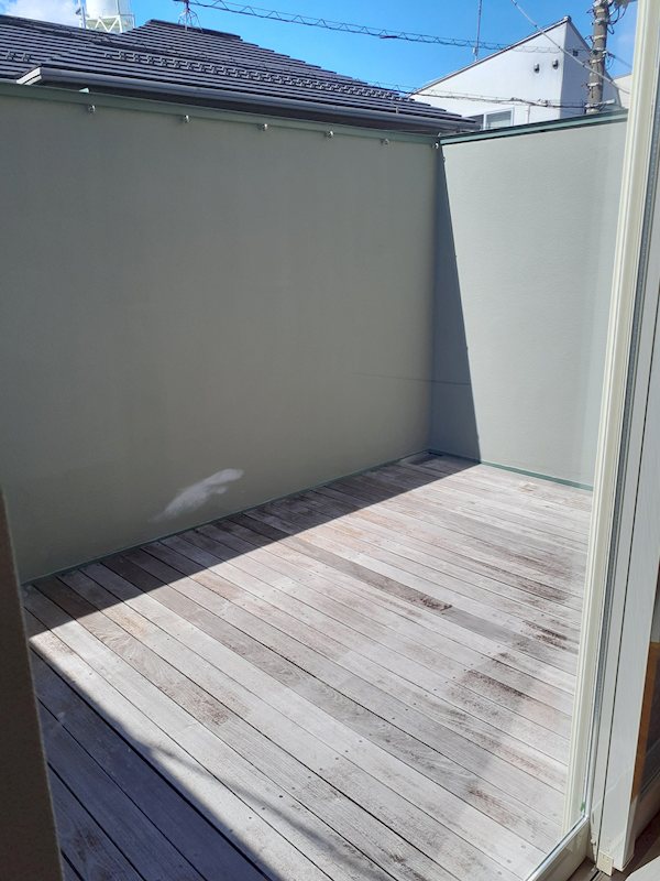 駒沢3丁目戸建 ベランダ