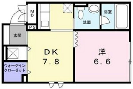 サザンリーフ豪徳寺 間取り図