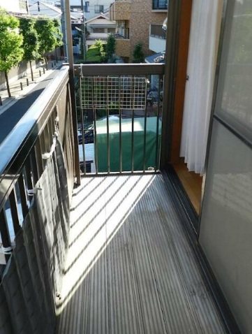 コーポサンライズ ベランダ