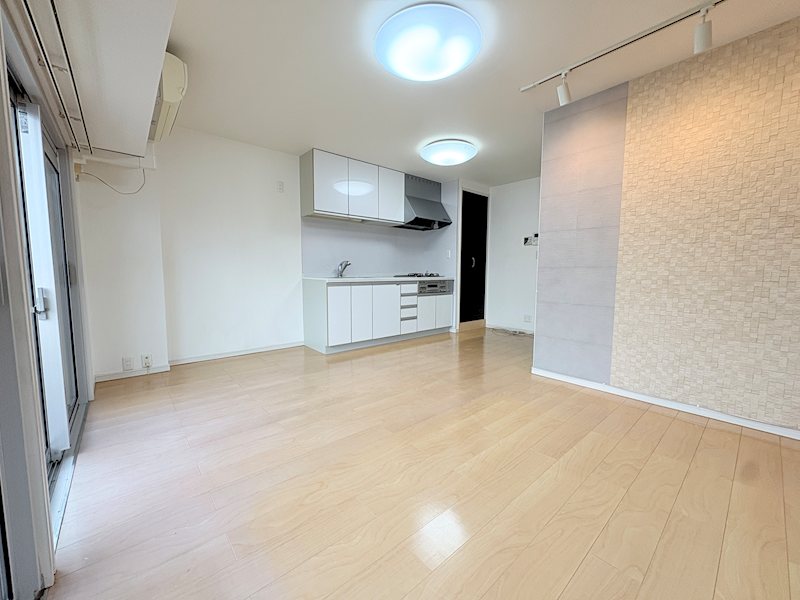 上町マンション リビング