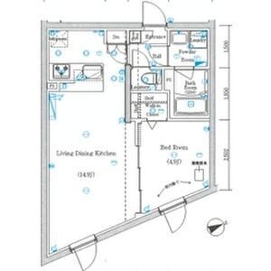 Mind経堂 402号室 間取り
