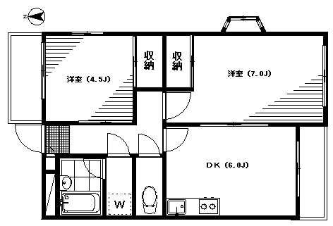 ラフォーレ桜丘 間取り図
