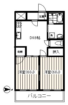 ウエルストンヒルズ 間取り図