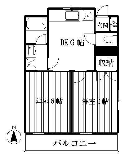 第二富士ハイム 間取り図