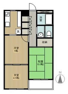 アーバン祖師谷 101号室 間取り