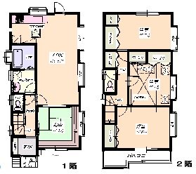 経堂2丁目一戸建 間取り