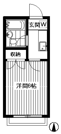 コーポレスＫ  間取り図