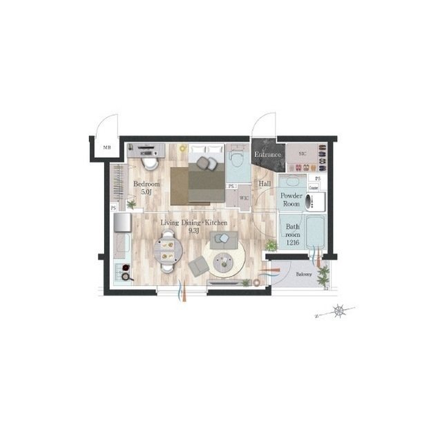 デュオフラッツ千歳船橋 キッチン