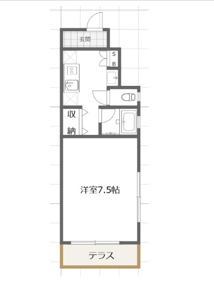 プラムハウス 間取り図