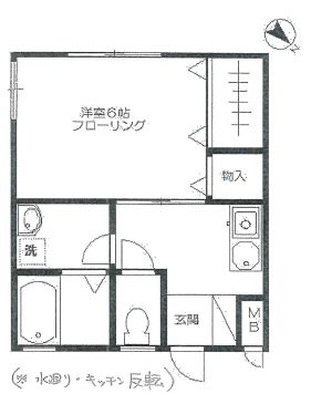 ヴィラ・サンフラワー 間取り図