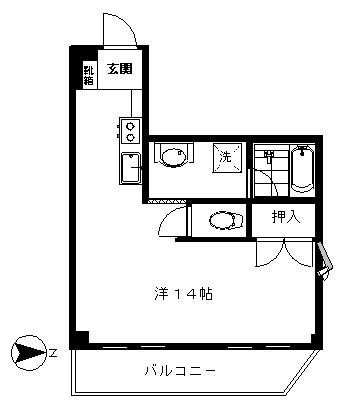 ウエルストンヒルズ 301号室 間取り