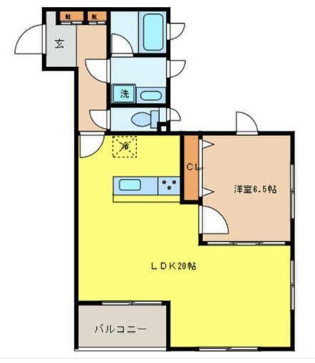 ヴァンヴェール桜丘 間取り図
