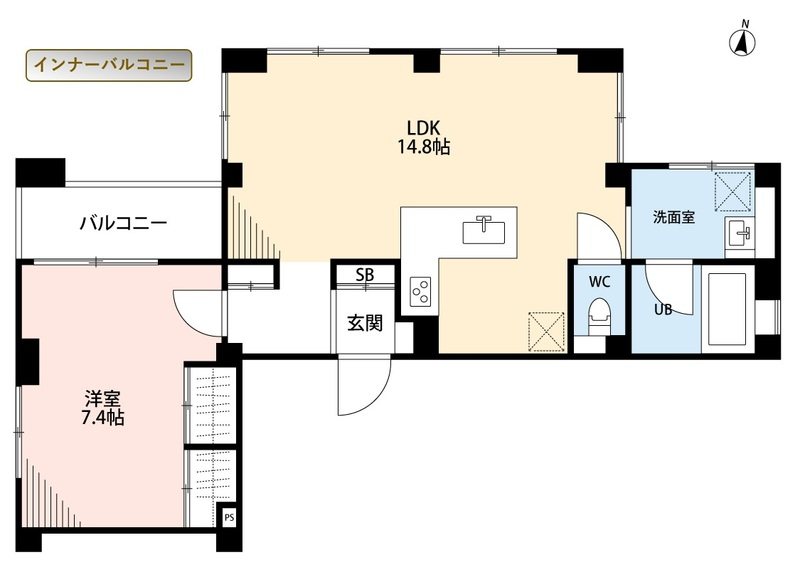 ＳＯＬＵＭ世田谷砧  間取り