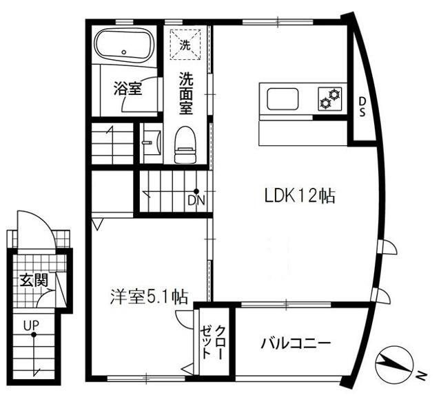 パラディ成城 間取り
