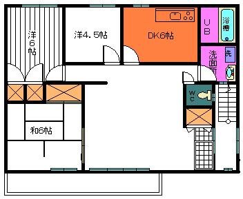 中央三丁目戸建て 間取り