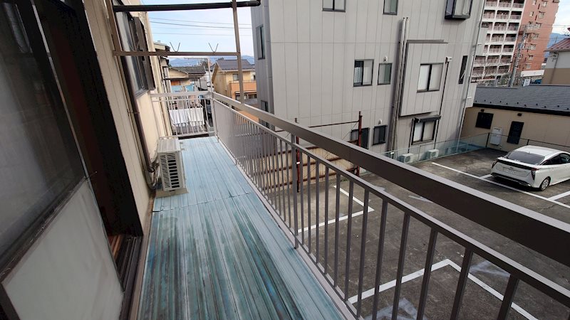 中央三丁目戸建て ベランダ