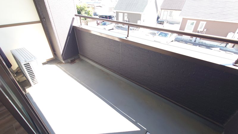 山梨県甲府市貢川本町 ベランダ