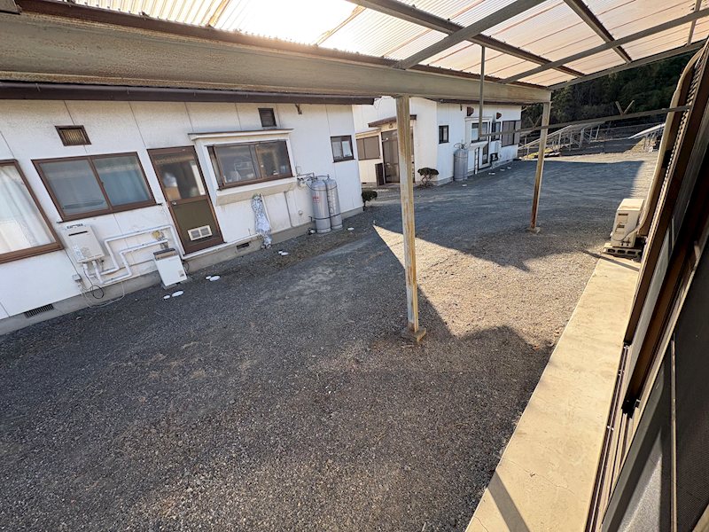山梨県南アルプス市鮎沢 ベランダ