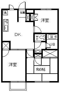山梨県甲斐市牛句 間取り