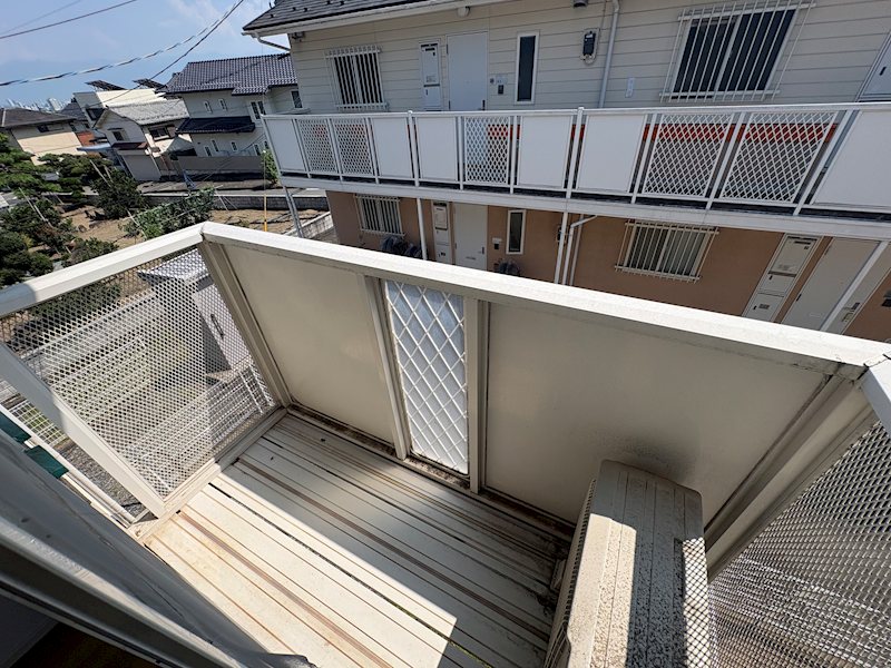 山梨県甲斐市牛句 ベランダ