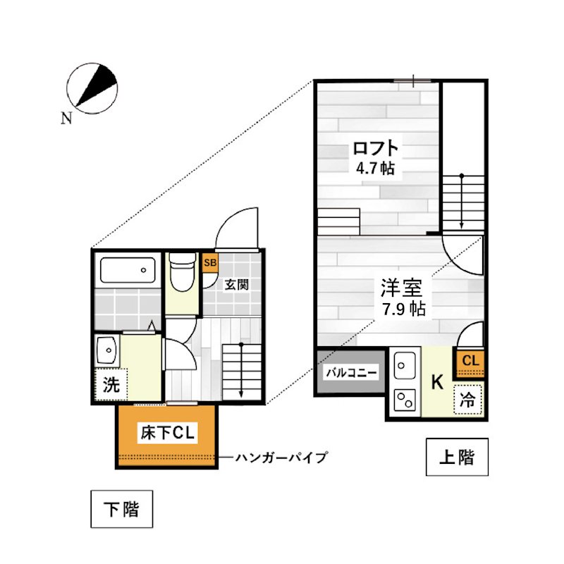 ADC長嶺南リコス 間取り