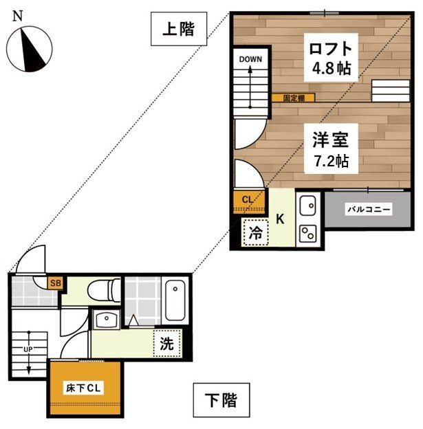 ADC黒髪ベース 間取り