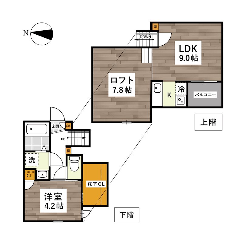 ADC南高江 間取り