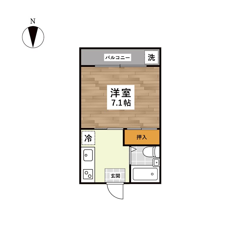 上熊本ALIVE 間取り