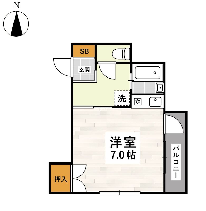 ファースト坪井 間取り