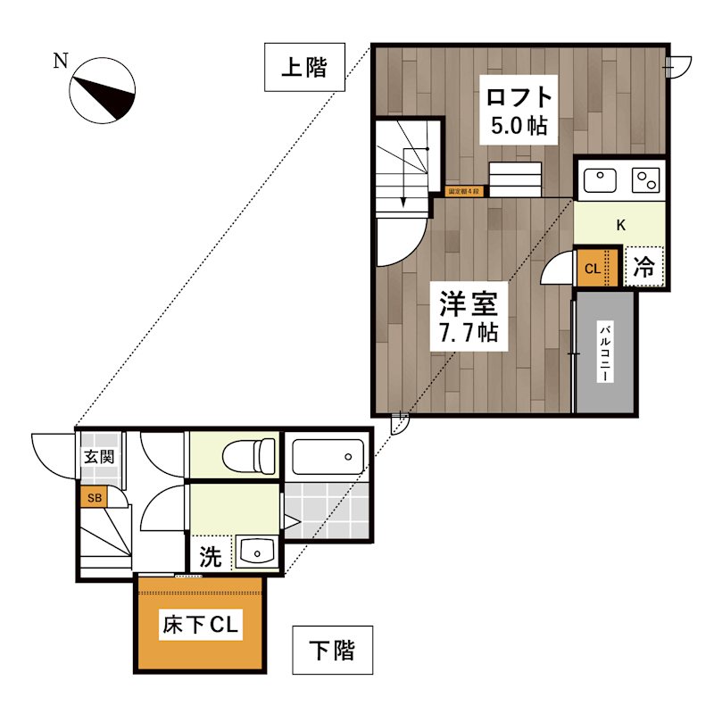 ADC日赤通ミュウ 間取り