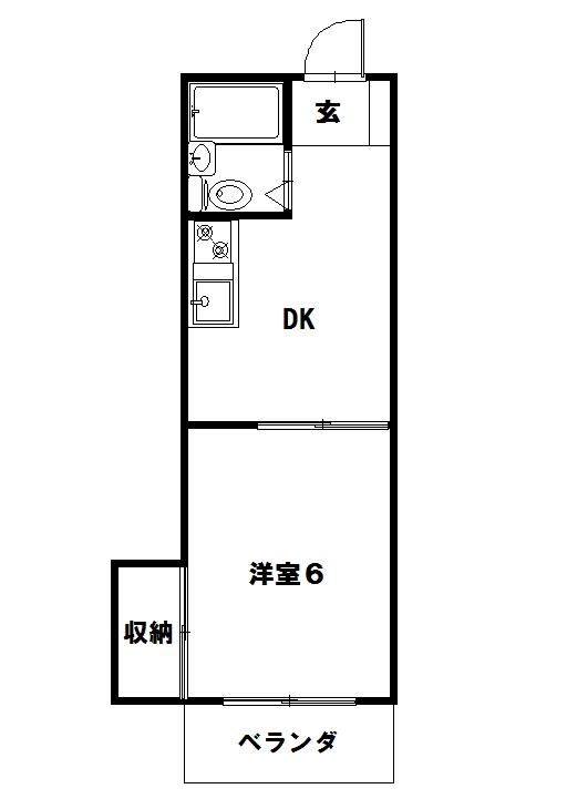 東京都杉並区高円寺南５丁目7-12 間取り