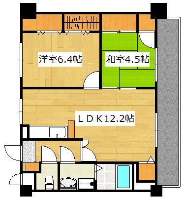 鹿児島県霧島市国分中央３丁目12－8－1 間取り