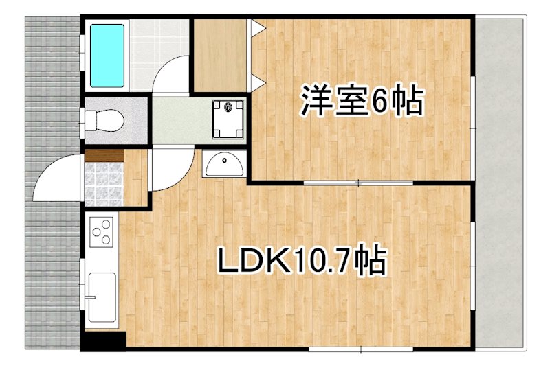 クリスタルハーモニー 間取り
