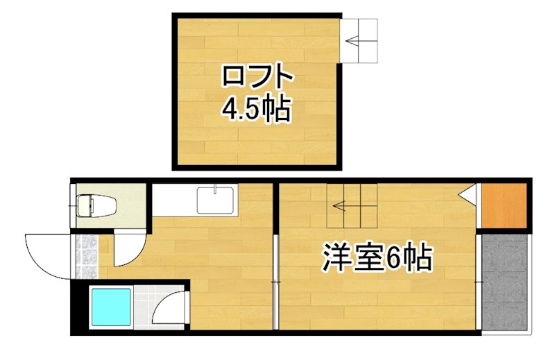 ASTRO　A棟 間取り
