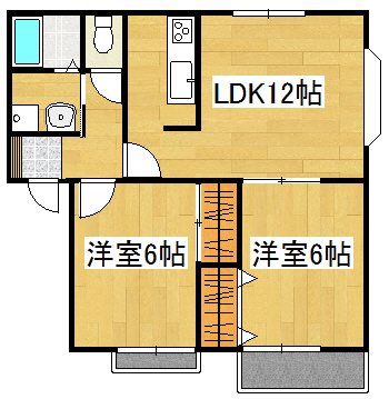オリエント喜峰 間取り