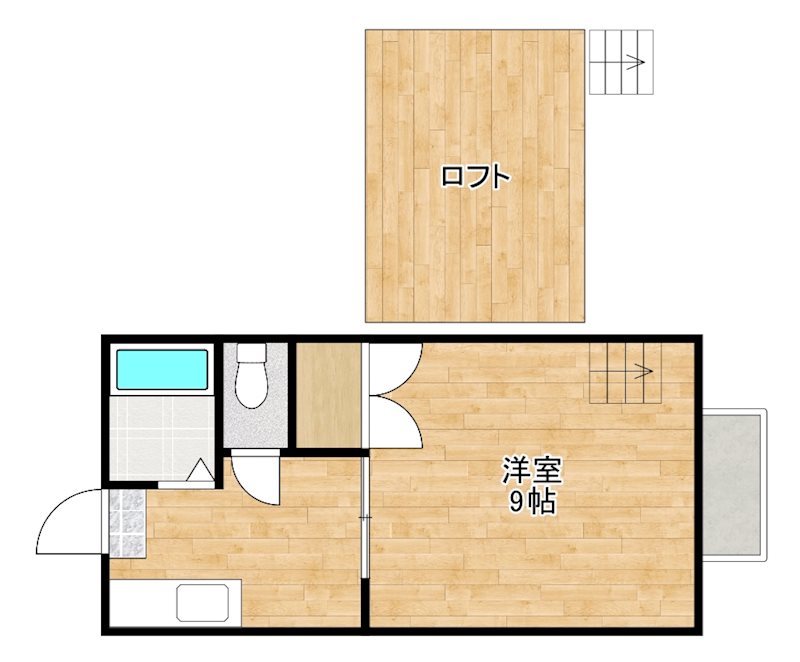 サニーコート　Ｂ棟 間取り