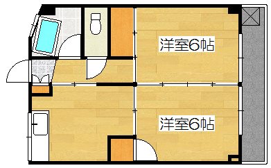 ルミナス加治木 間取り
