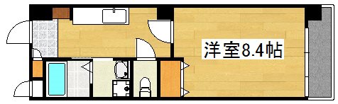 ロイヤルマンション国分Ⅱ 間取り