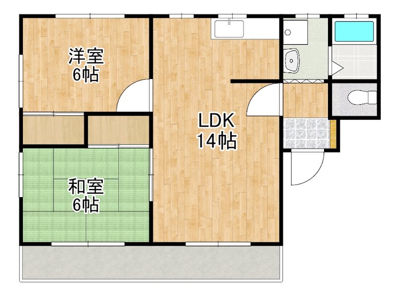 ランデックス21　A棟 間取り