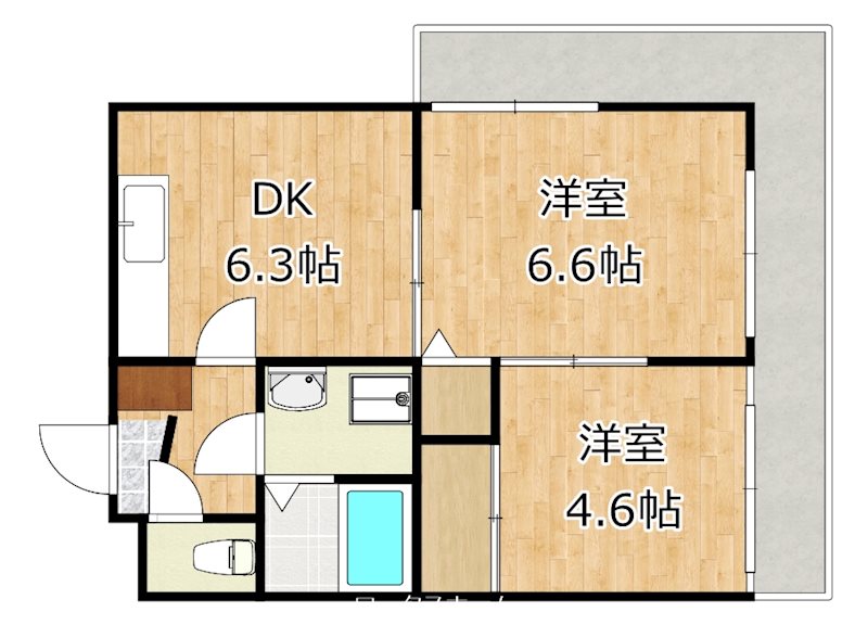 ライベクスト35 間取り