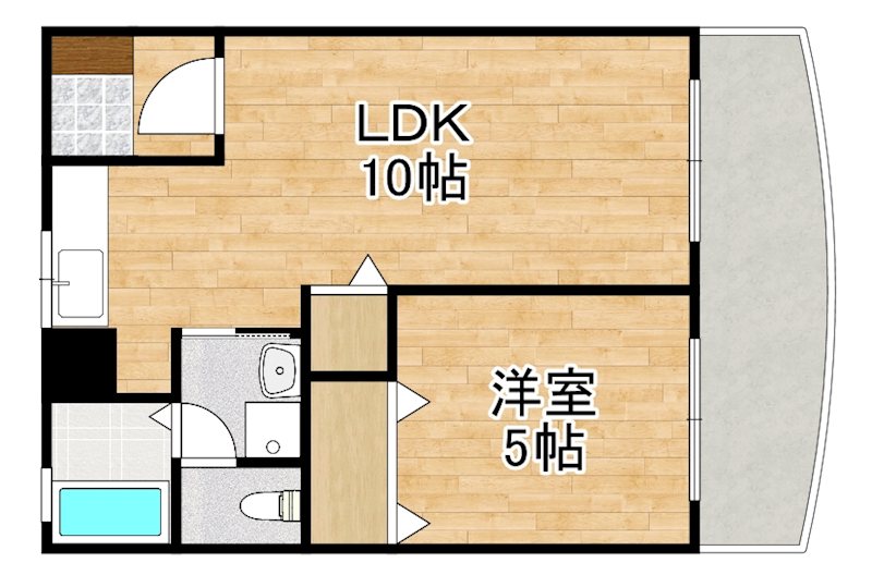 プレステージ国分Ⅲ 間取り
