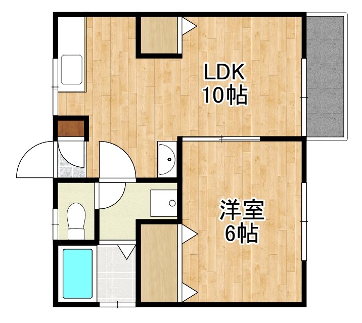 エクセルコーポ88 間取り